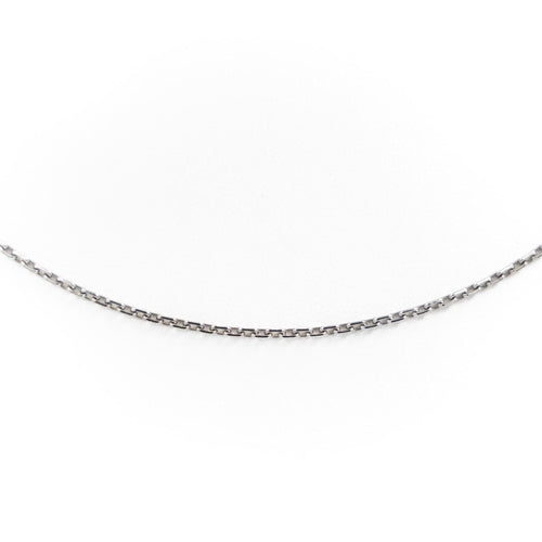 Collier Collier Maille forçat Or blanc 58 Facettes 1639508CN