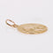 Pendentif Médaille ancienne Vierge en prière et calice 58 Facettes 22-419B