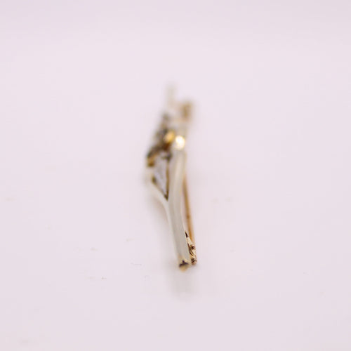 Broche Broche Art-déco Or jaune et platine, saphirs et diamants 58 Facettes