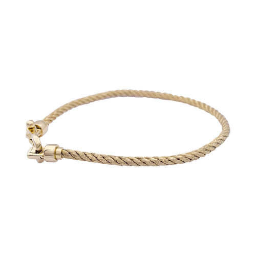 Bracelet Bracelet Fred, "Force 10", or jaune. 58 Facettes 33216