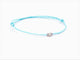 Bracelet Bracelet Cordon Or blanc Diamant 58 Facettes 578892RV