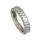 Bague 55.5 Bague en or blanc, diamants baguettes. 58 Facettes 31280