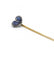 Broche Longueur : 6.8 cm / Jaune / Or 750 Epingle à cravate Saphir et diamants 58 Facettes 170050SP