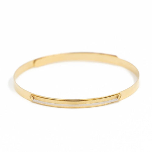 Bracelet Bracelet Jonc ouvert Or jaune 58 Facettes 2037562CN