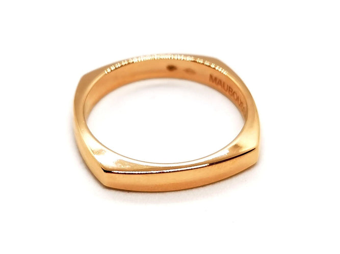 Bague 61 Mauboussin Bague Alliance Odéon d'amour Or rose 58 Facettes 1468608CN
