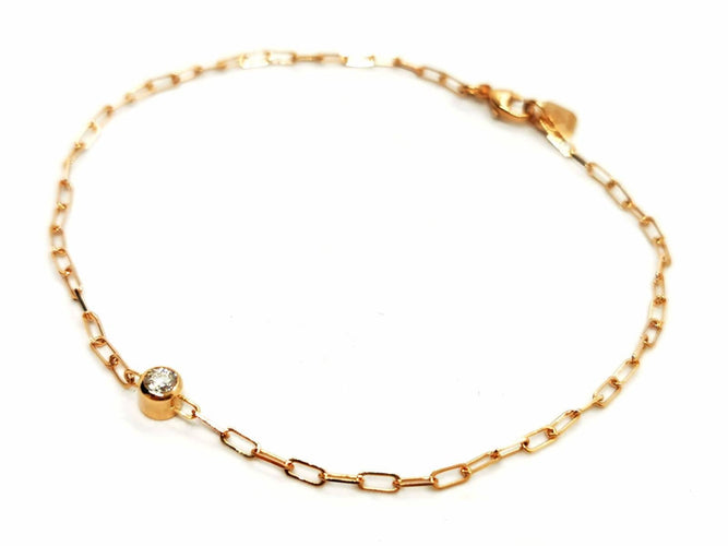 Bracelet Bracelet Or rose Diamant 58 Facettes 1680613CN