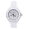 Montre Montre Chanel, "J12", céramique blanche. 58 Facettes 32870