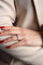 Bague 53 Bague Or blanc Diamant 58 Facettes 2295173CN