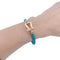Bracelet Bracelet Fred, "Force 10", or rose et acier. 58 Facettes 32377