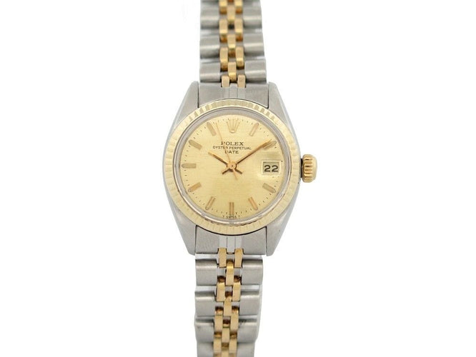 Montre vintage montre ROLEX oyster perpetual datejust automatique 58 Facettes 257564