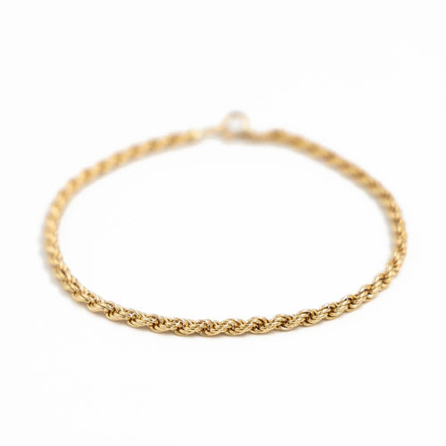 Bracelet Bracelet Maille torsadée Or jaune 58 Facettes 1856266CN