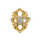 Bague Bague Buccellati, "Opéra", deux ors et diamants. 58 Facettes 30737