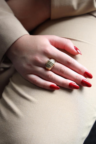 Bague 53.5 O.J. Perrin Bague Or jaune 58 Facettes 2473409CN