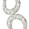 Broche Broche "Fers à Cheval" en platine et diamants. 58 Facettes 31655