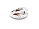 Bague 52 Bague Jonc Or blanc Diamant 58 Facettes 00707CN