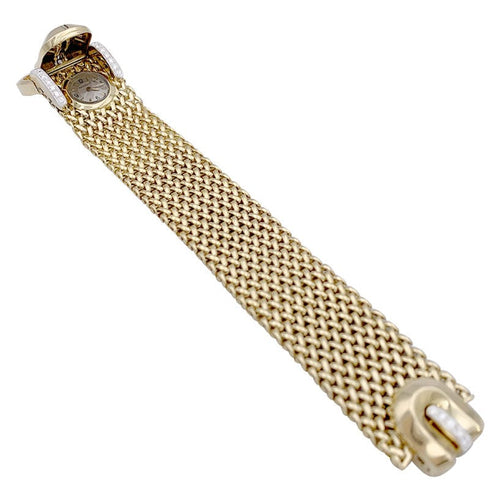 Montre Montre secrète Jaeger Lecoultre, or jaune, diamants. 58 Facettes 32656