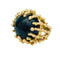 Bague 53 Bague Garnazelle "Boules d'amour" en or jaune et onyx. 58 Facettes 31578