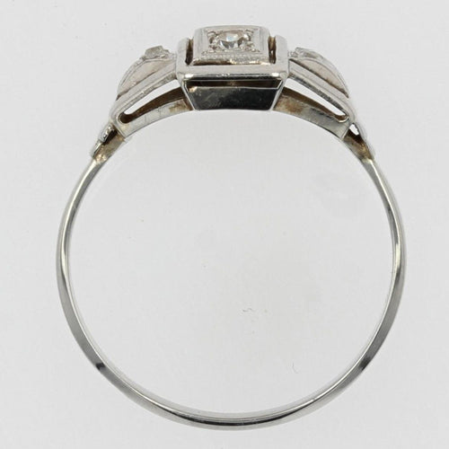 Bague 52 Bague art déco diamants 58 Facettes 21-375A