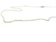 Collier Collier Chaînette Or blanc 58 Facettes 716805RV