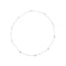 Collier Collier or blanc diamants. 58 Facettes 31319