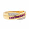 Bague 55.5 Bague Or jaune Rubis 58 Facettes 2682320CD