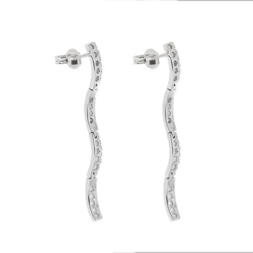 Boucles d'oreilles Boucles d'oreilles pendantes avec diamants 58 Facettes 27949