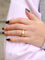Bague 53 Bague jonc Or jaune Diamants 58 Facettes J167