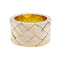 Bague 55 Bague Chanel, Matelassé, or jaune. 58 Facettes 32480