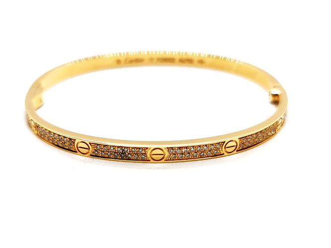 Bracelet Cartier Bracelet Love Or jaune Diamant 58 Facettes 1426688CN