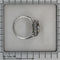 Bague 54 Bague de fiançailles Art Déco diamant rubis 58 Facettes 23249-0100