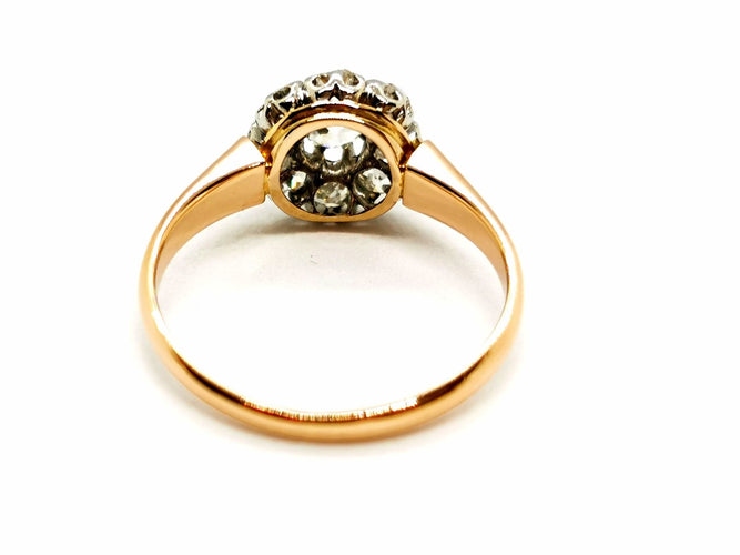 Bague 50 Bague Art déco Or rose Diamant 58 Facettes 1512560CN