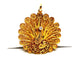 Pendentif Pendentif Paon Or jaune Diamant 58 Facettes 1141236CD
