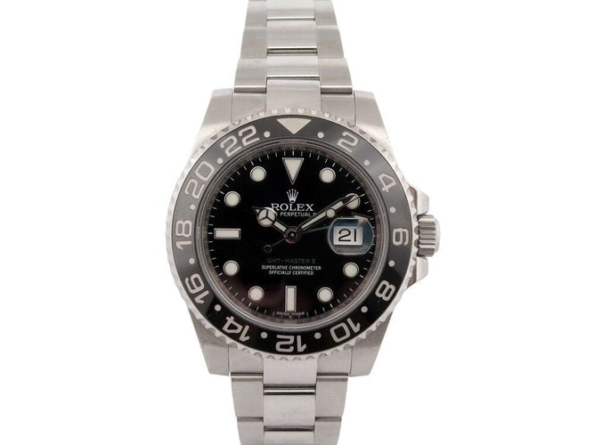 Montre montre ROLEX 116710ln gmt-master ii oyster perpetual automatique 40 mm 58 Facettes 252484