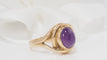 Bague Bague vintage en or jaune et améthyste 58 Facettes 31231