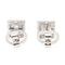 Boucles d'oreilles Boucles d'oreilles Puces Or blanc Diamant 58 Facettes 2308544CN