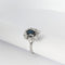 Bague Bague or blanc diamants et saphir 58 Facettes 25585