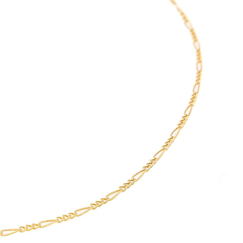 Collier Collier Maille figaro Or jaune 58 Facettes 2172928CN