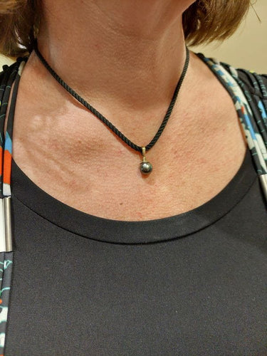 Collier COLLIER MODERNE PERLE DE TAHITI 58 Facettes 062781
