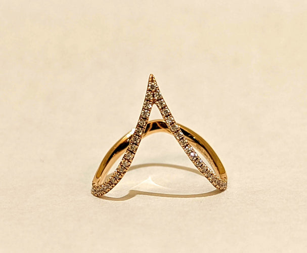 Bague Bague V DJULA en or et diamants 58 Facettes