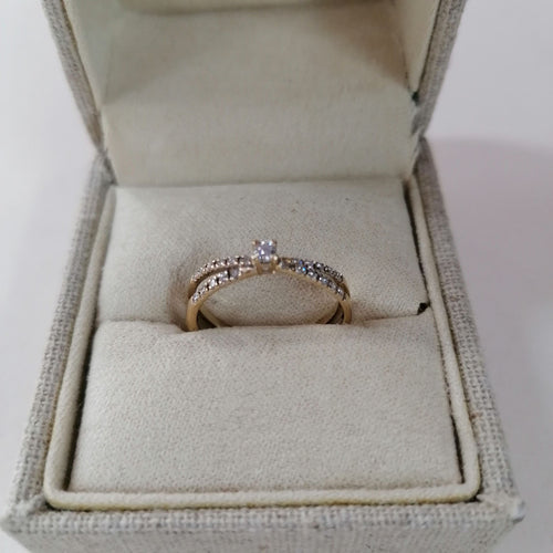 Bague 50 Bague Mauboussin "A la croisée des chemins" 58 Facettes