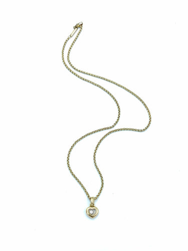 Pendentif CHOPARD - Collier or jaune et diamant 58 Facettes