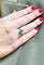 Bague Bague  Emeraude ovale et diamants 58 Facettes