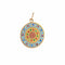 Pendentif Médaille Vitrail Cathédrale 58 Facettes
