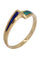Bague 54 BAGUE MODERNE ÉMAILLÉE 58 Facettes 076011