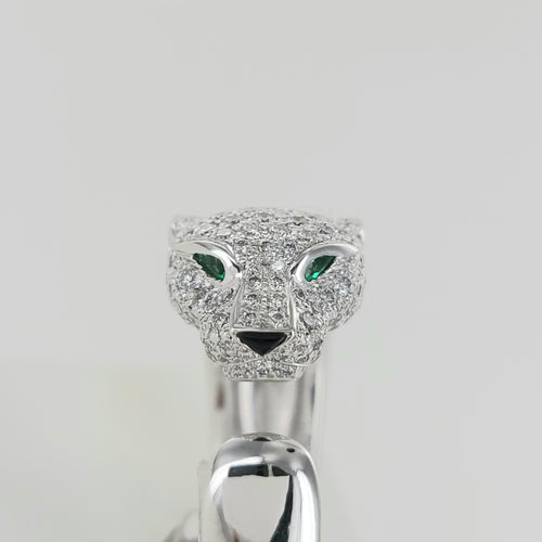 Bague Bague CARTIER "Panthère" 58 Facettes