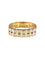 Bague 64 Bague Double rang Diamants 58 Facettes