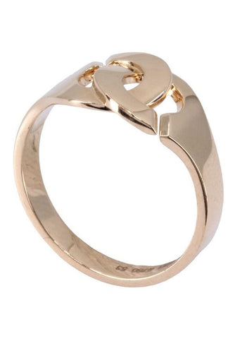 Bague 53 BAGUE MENOTTES DINH VAN R10 58 Facettes 062811