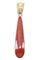 Pendentif PENDENTIF ANCIEN CORNALINE ET PERLES 58 Facettes 066271