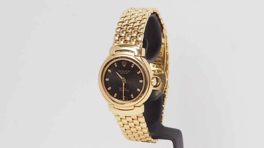 Montre ROLEX - Montre Cellini or jaune 58 Facettes 32355