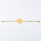 Bracelet Bracelet médaille en or jaune & diamants 58 Facettes
